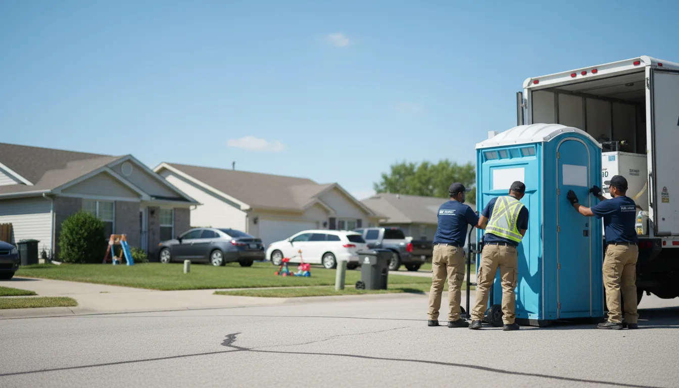 Standard Porta Potty Rentals in Mount Auburn, IL near me